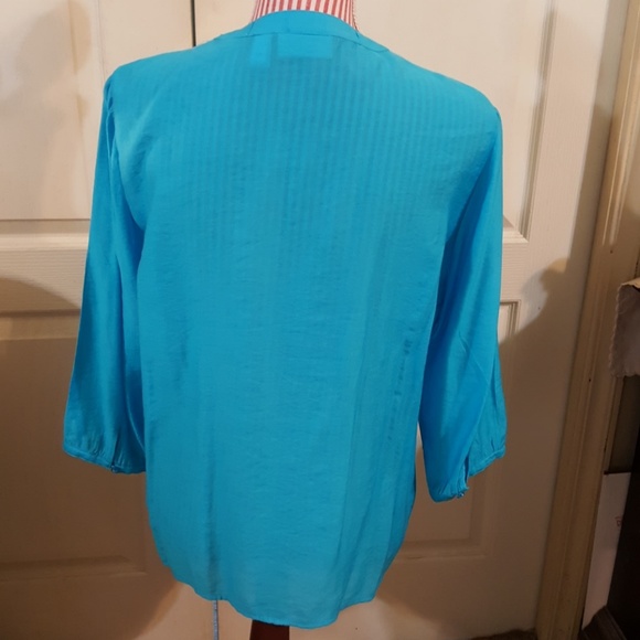 Chico's Boho Style Top/Cover Up. Size Sm/Med - Picture 4 of 8